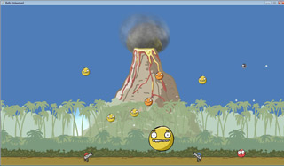 05_volcano Playing the game.